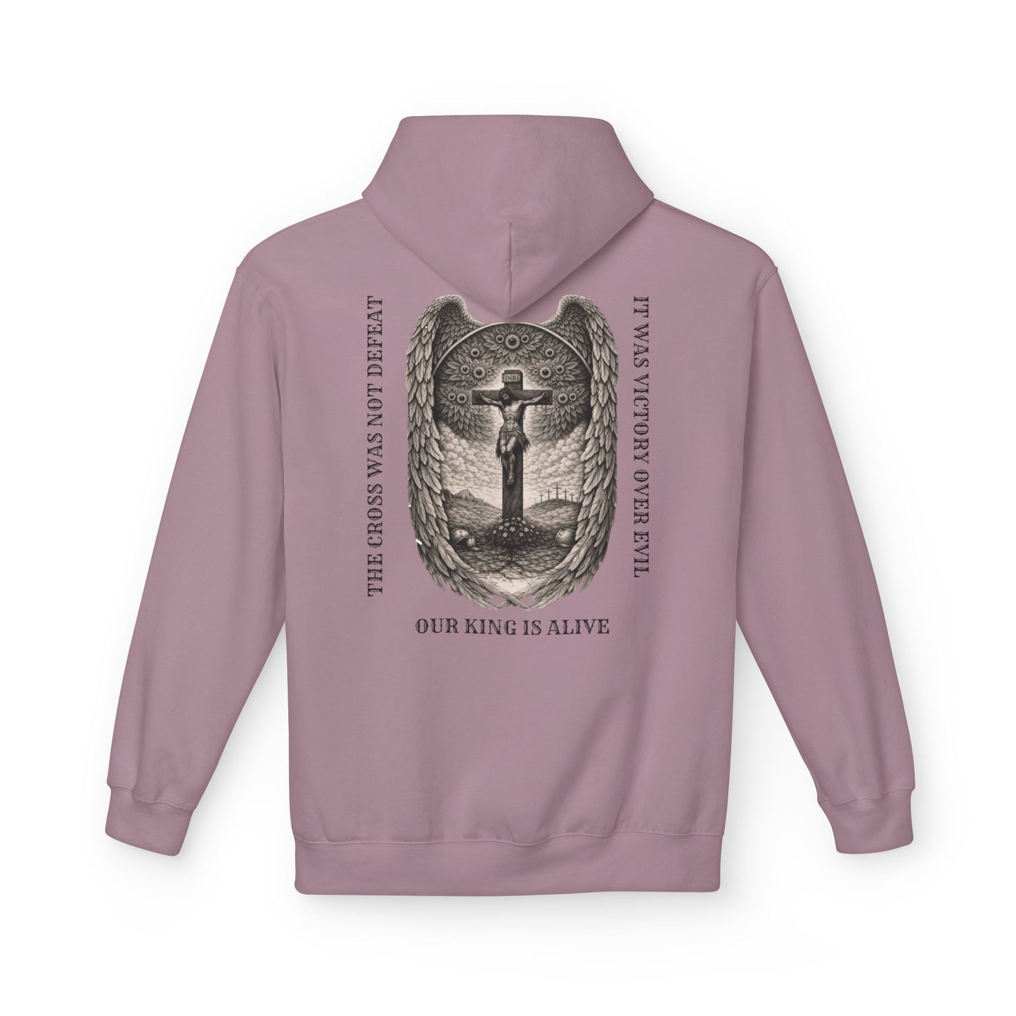 Victory Over Evil Unisex Midweight Softstyle Fleece Hoodie
