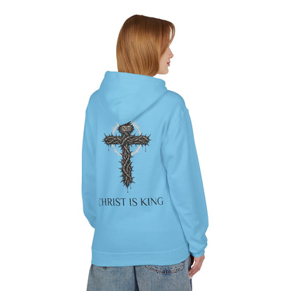 Christ Is King - Unisex Midweight Softstyle Fleece Hoodie