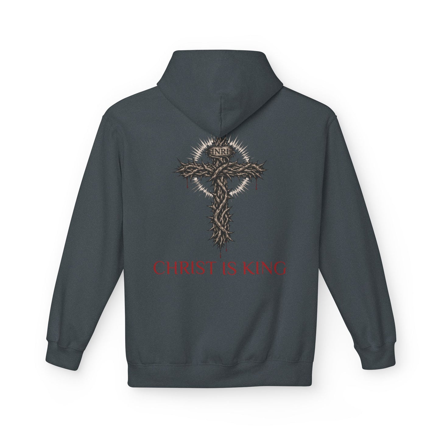 Christ Is King - Unisex Midweight Softstyle Fleece Hoodie