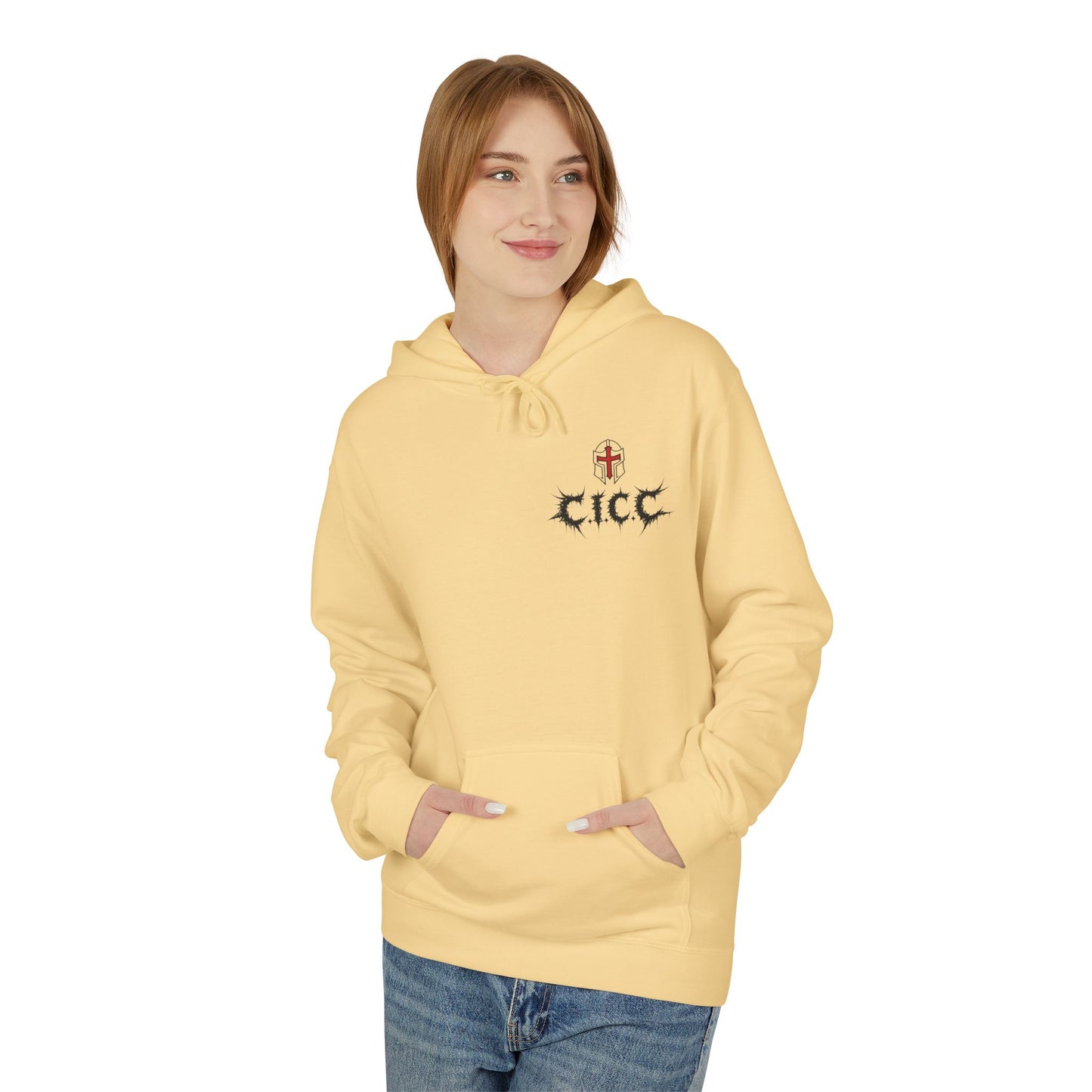 Complacency is treason- Unisex Midweight Softstyle Fleece Hoodie