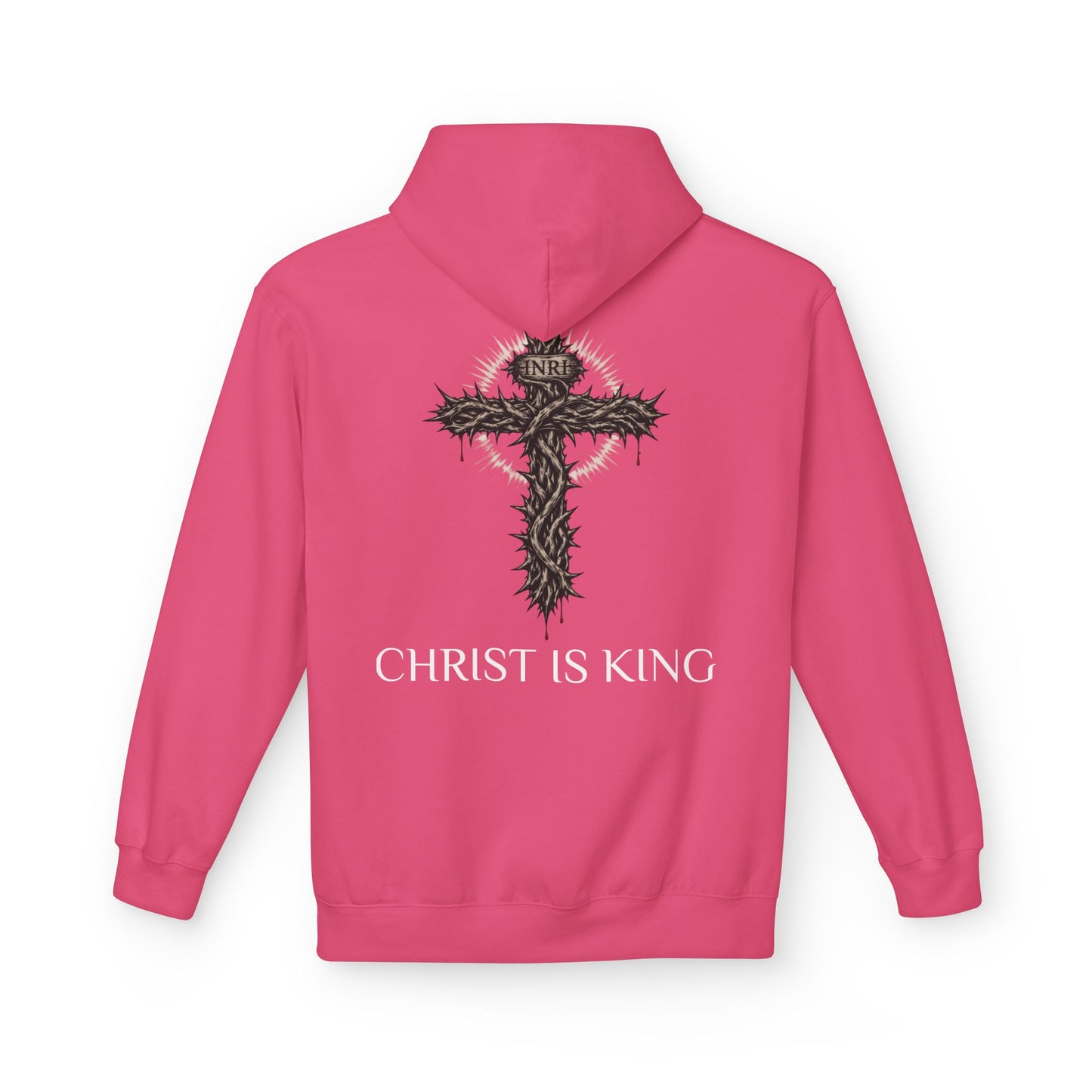 Christ Is King - Unisex Midweight Softstyle Fleece Hoodie