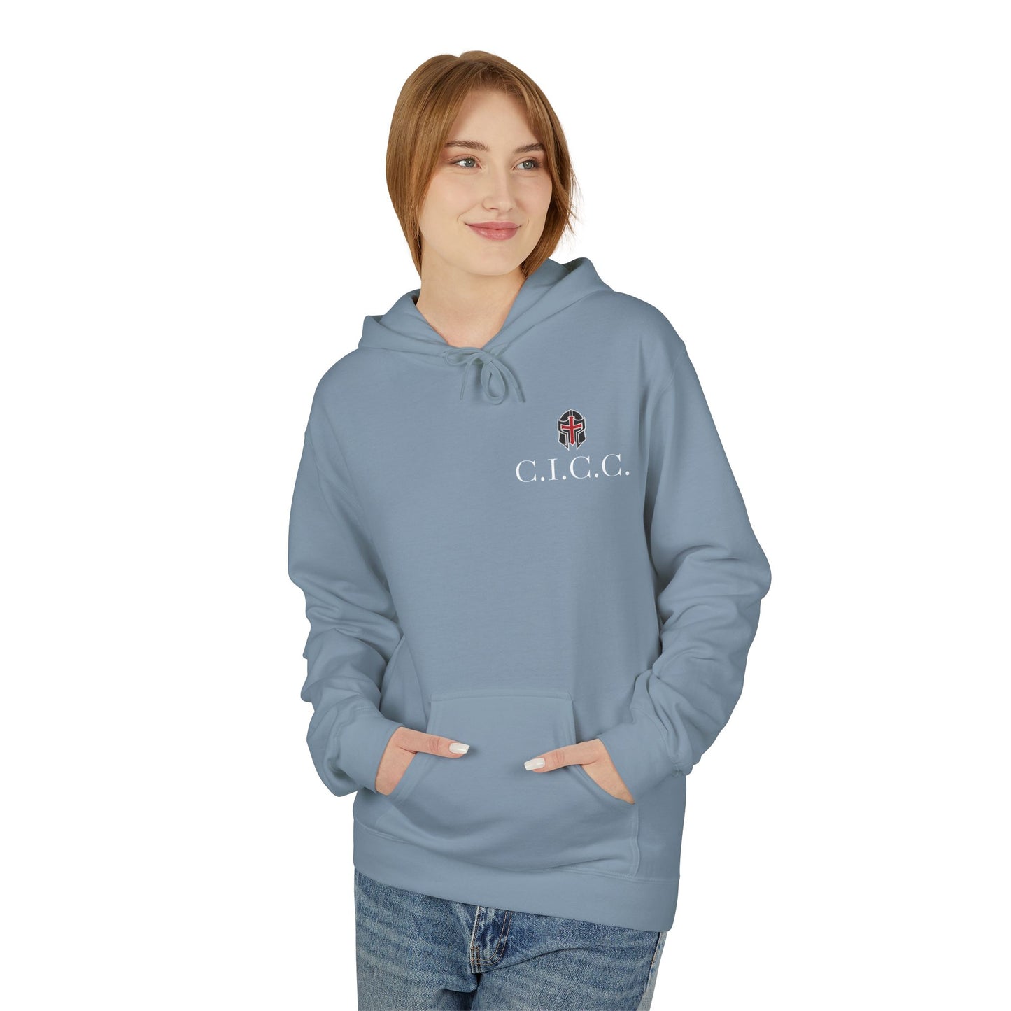Victory Over Evil Unisex Midweight Softstyle Fleece Hoodie