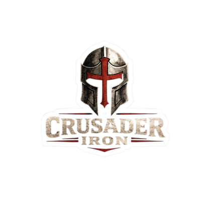 Crusader Iron Helm with Words