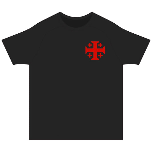Jerusalem Cross/Conviction In Your Spine-Rashguard