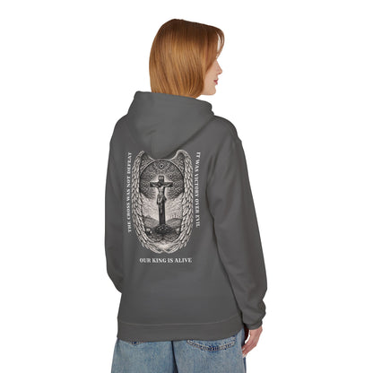 Victory Over Evil Unisex Midweight Softstyle Fleece Hoodie