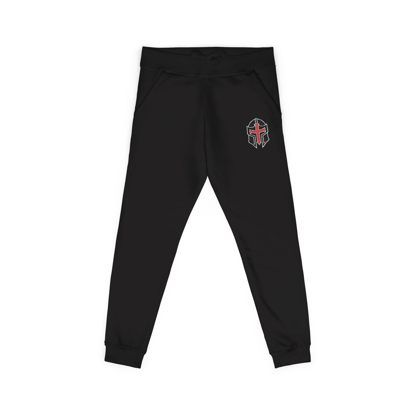 Embroidered Fleece Joggers