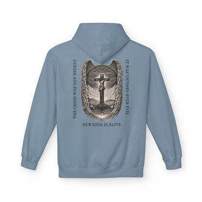 Victory Over Evil Unisex Midweight Softstyle Fleece Hoodie