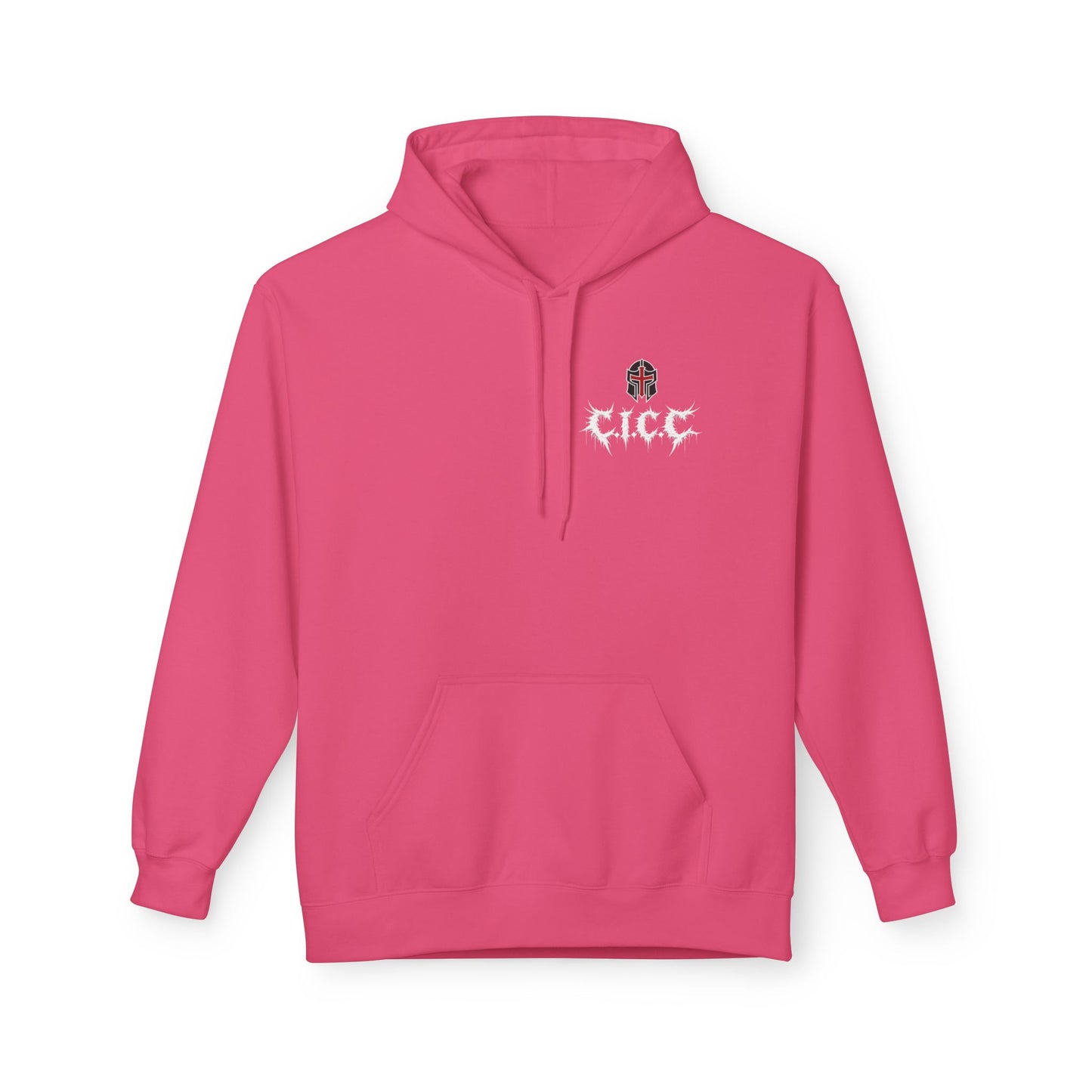 Crusader Iron Metal Cover - Unisex Midweight Softstyle Fleece Hoodie