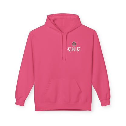 Crusader Iron Metal Cover - Unisex Midweight Softstyle Fleece Hoodie