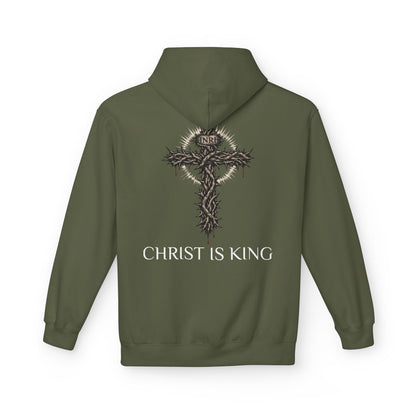 Christ Is King - Unisex Midweight Softstyle Fleece Hoodie