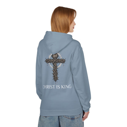 Christ Is King - Unisex Midweight Softstyle Fleece Hoodie