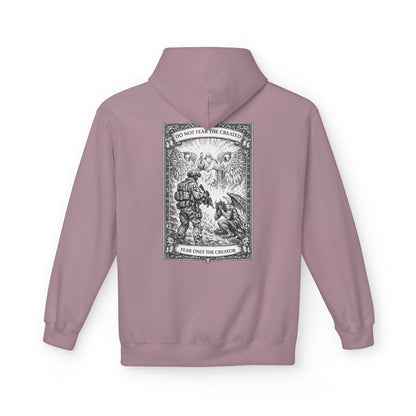 Fear Only the creator - Unisex Midweight Softstyle Fleece Hoodie