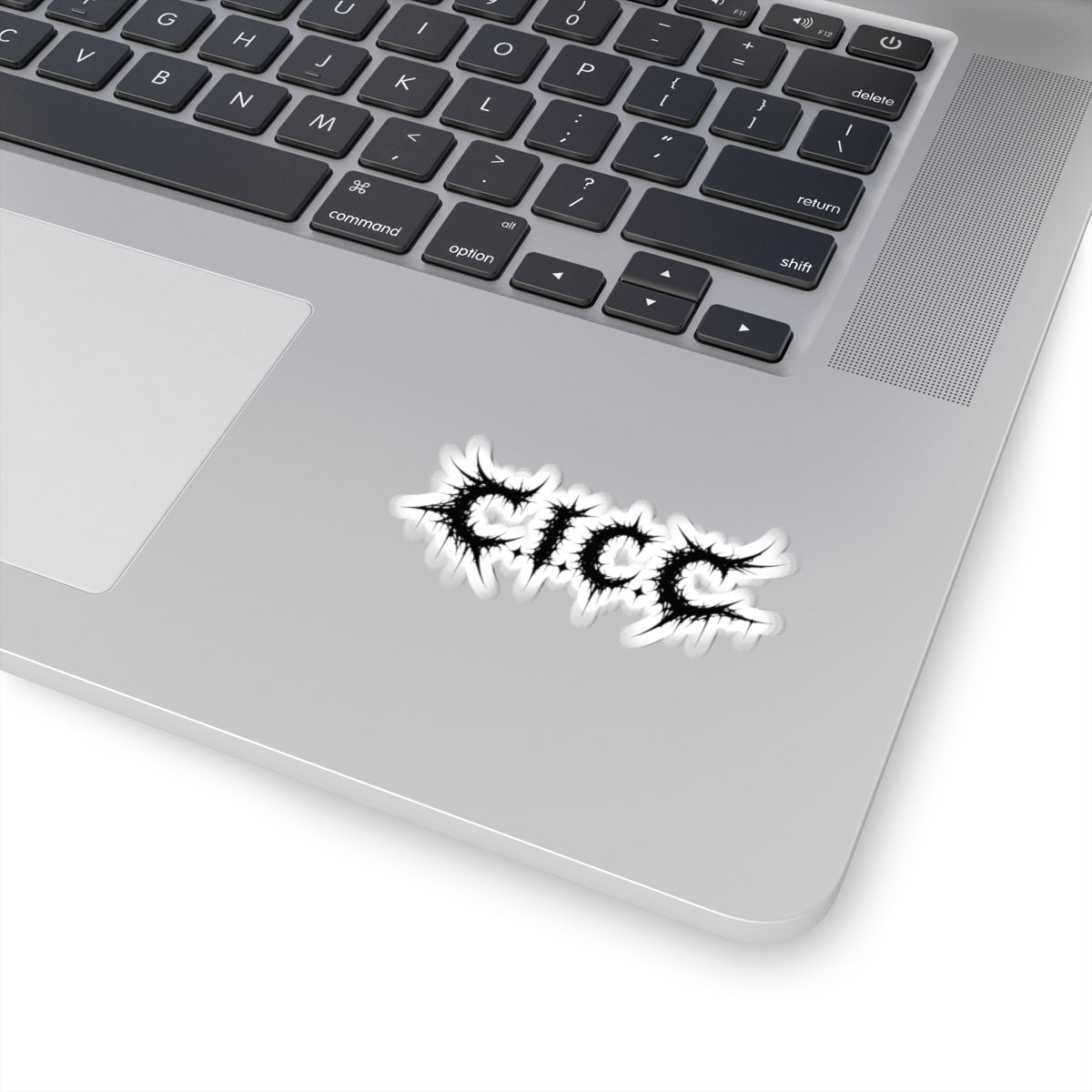 C.I.C.C. Metal Sticker (Black)