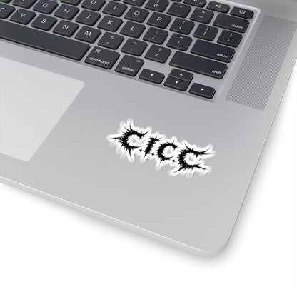 C.I.C.C. Metal Sticker (Black)