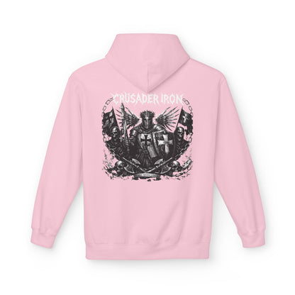 Crusader Iron Metal Cover - Unisex Midweight Softstyle Fleece Hoodie