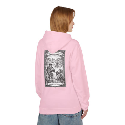 Fear Only the creator - Unisex Midweight Softstyle Fleece Hoodie