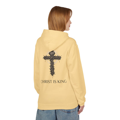 Christ Is King - Unisex Midweight Softstyle Fleece Hoodie