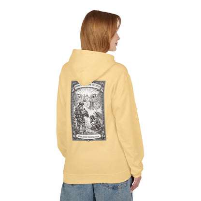Fear Only the creator - Unisex Midweight Softstyle Fleece Hoodie