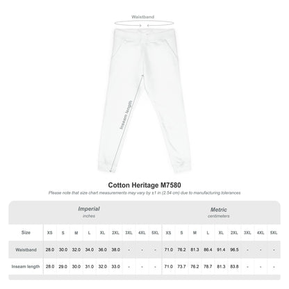 Embroidered Fleece Joggers