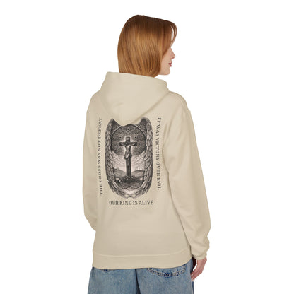 Victory Over Evil Unisex Midweight Softstyle Fleece Hoodie