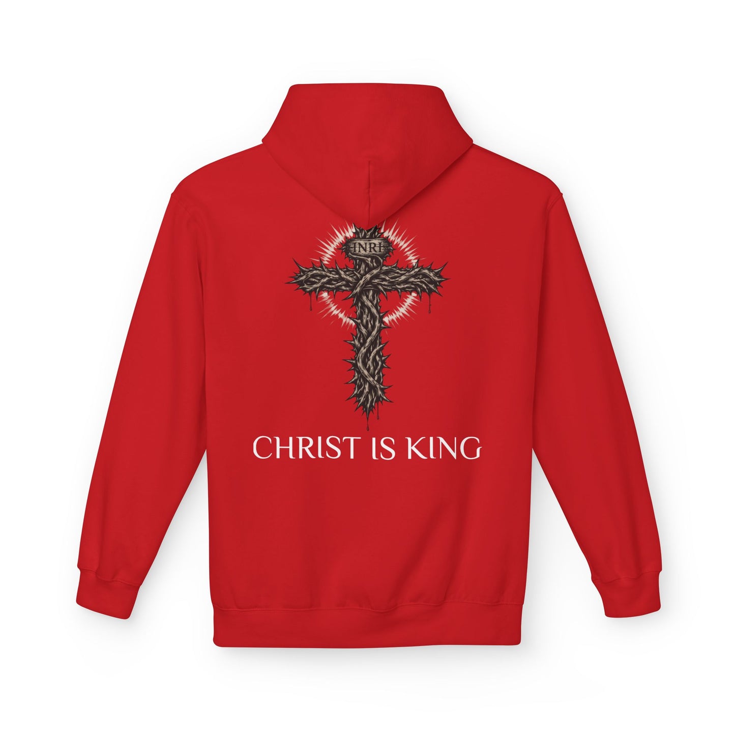 Christ Is King - Unisex Midweight Softstyle Fleece Hoodie