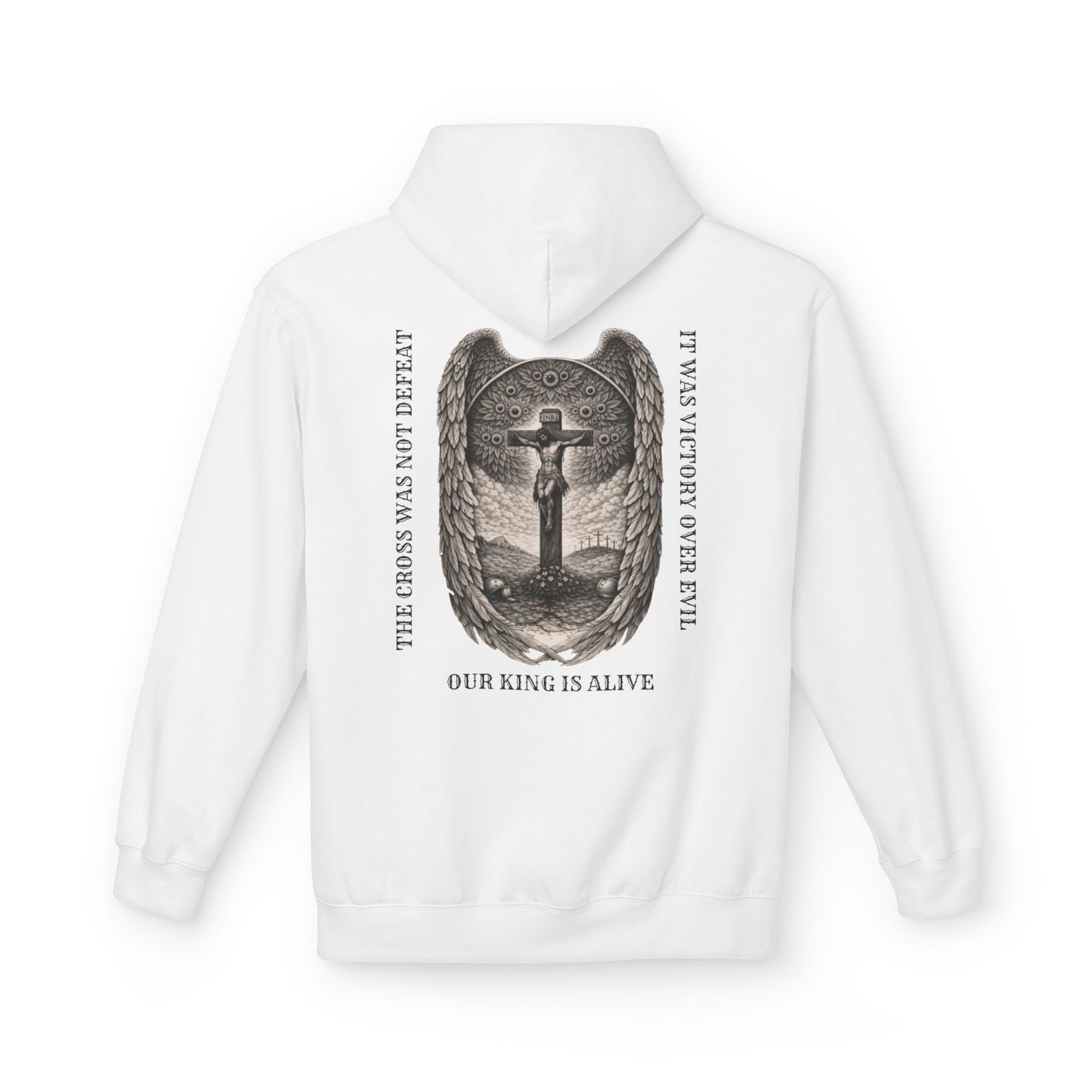 Victory Over Evil Unisex Midweight Softstyle Fleece Hoodie